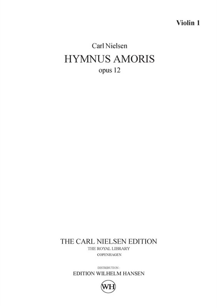 Hymnus Amoris Op. 12